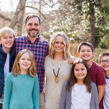 family photo of Tom Clapham and Sarah Wike