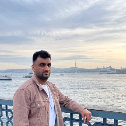 Ahmad on the waterfront