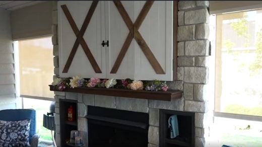 new screens in a home