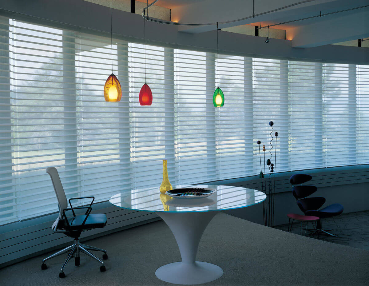 Mid-century modern window treatments will be simple and functional such as horizontal blinds and sheer blinds. Mid-century modern window treatments will be simple and functional such as horizontal blinds and sheer blinds.