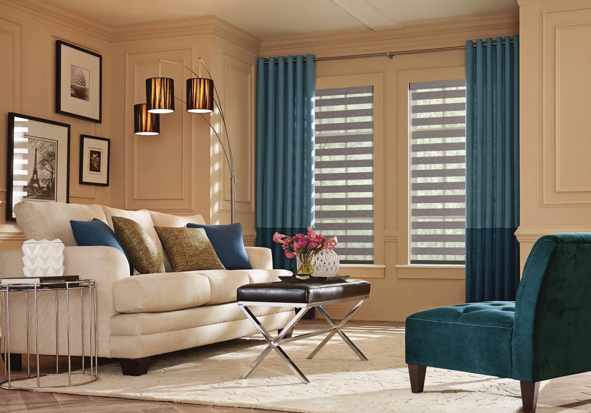 A popular trend for 2020 is an increase of warm neutral colors with gold accents and Pantone's Color of the Year, Classic Blue. A popular trend for 2020 is an increase of warm neutral colors with gold accents and Pantone's Color of the Year, Classic Blue.