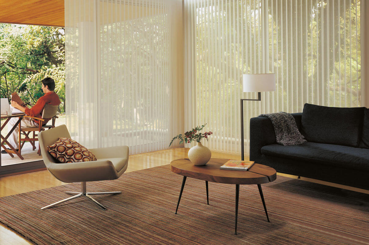 The challenge for adding window treatments to corner windows is the proximity of the windows to each other. The challenge for adding window treatments to corner windows is the proximity of the windows to each other.