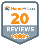 Home Advisor 20 Reviews Badge