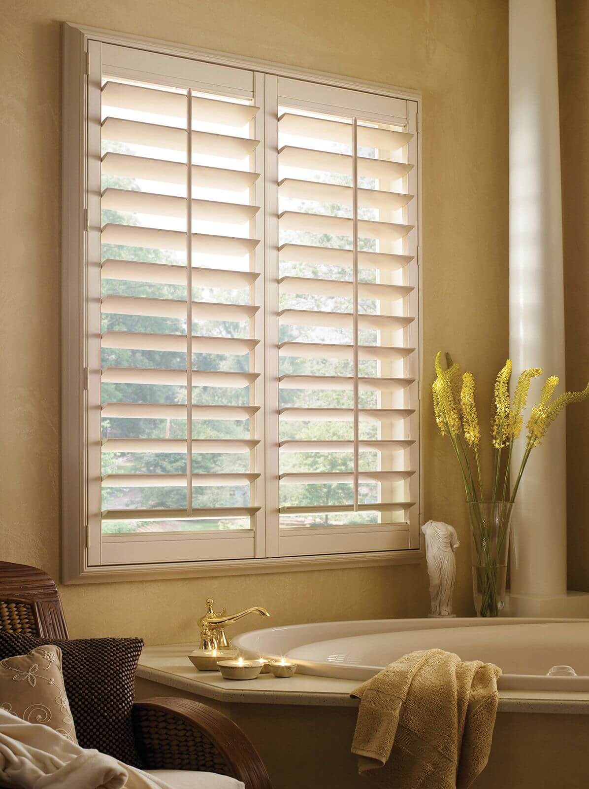 Cleaning methods for your shutters will differ depending on the material of the window treatment.