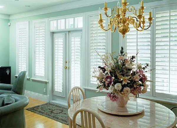 White shutters 