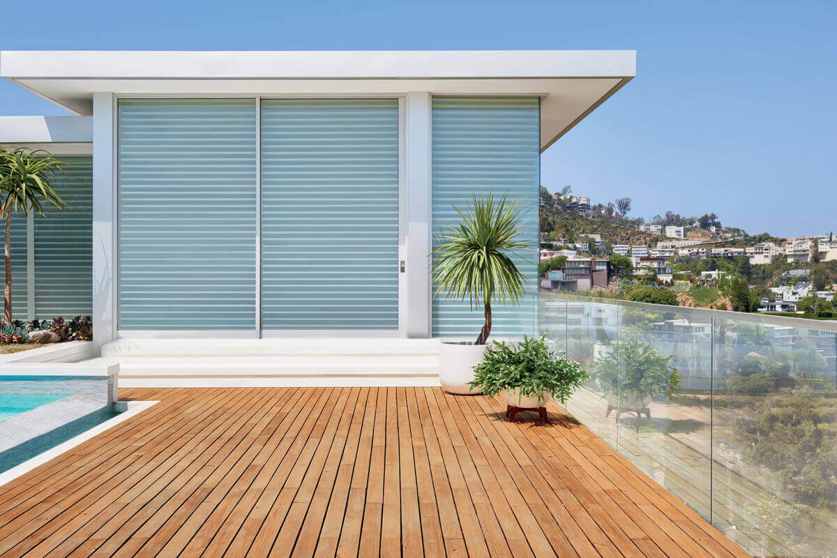 exterior roller shades