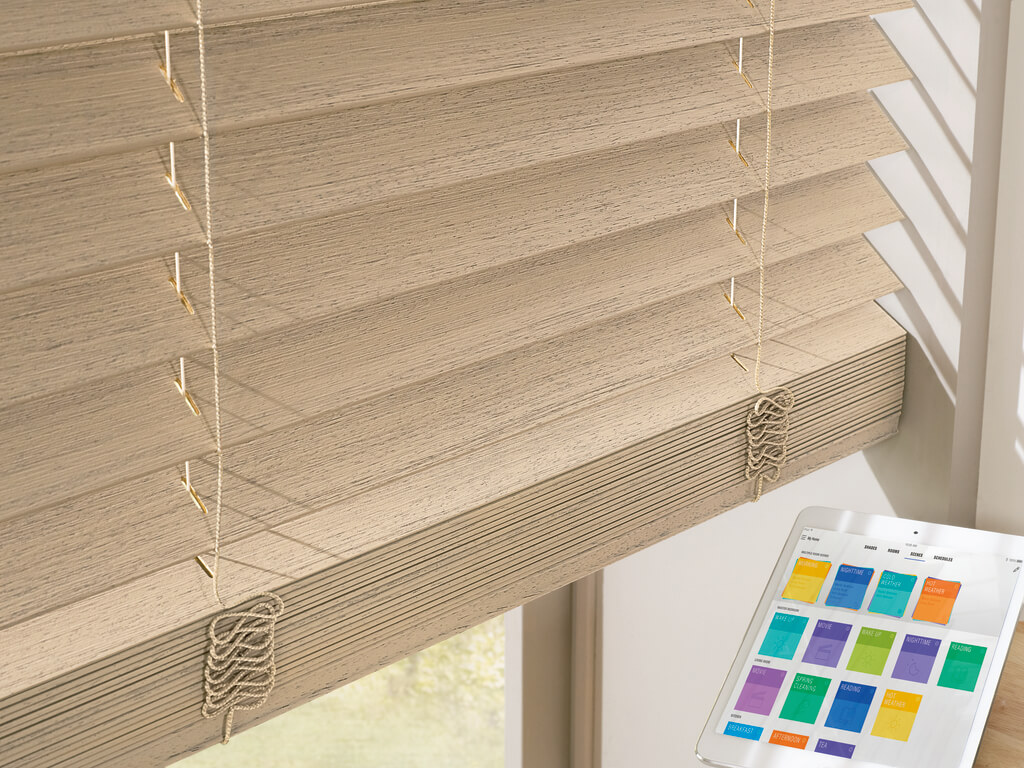 Different colored blinds