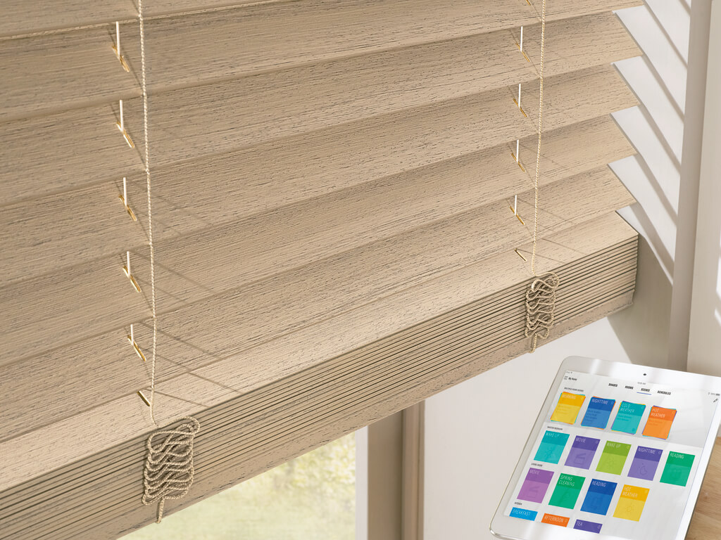 Different colored blinds Different colored blinds