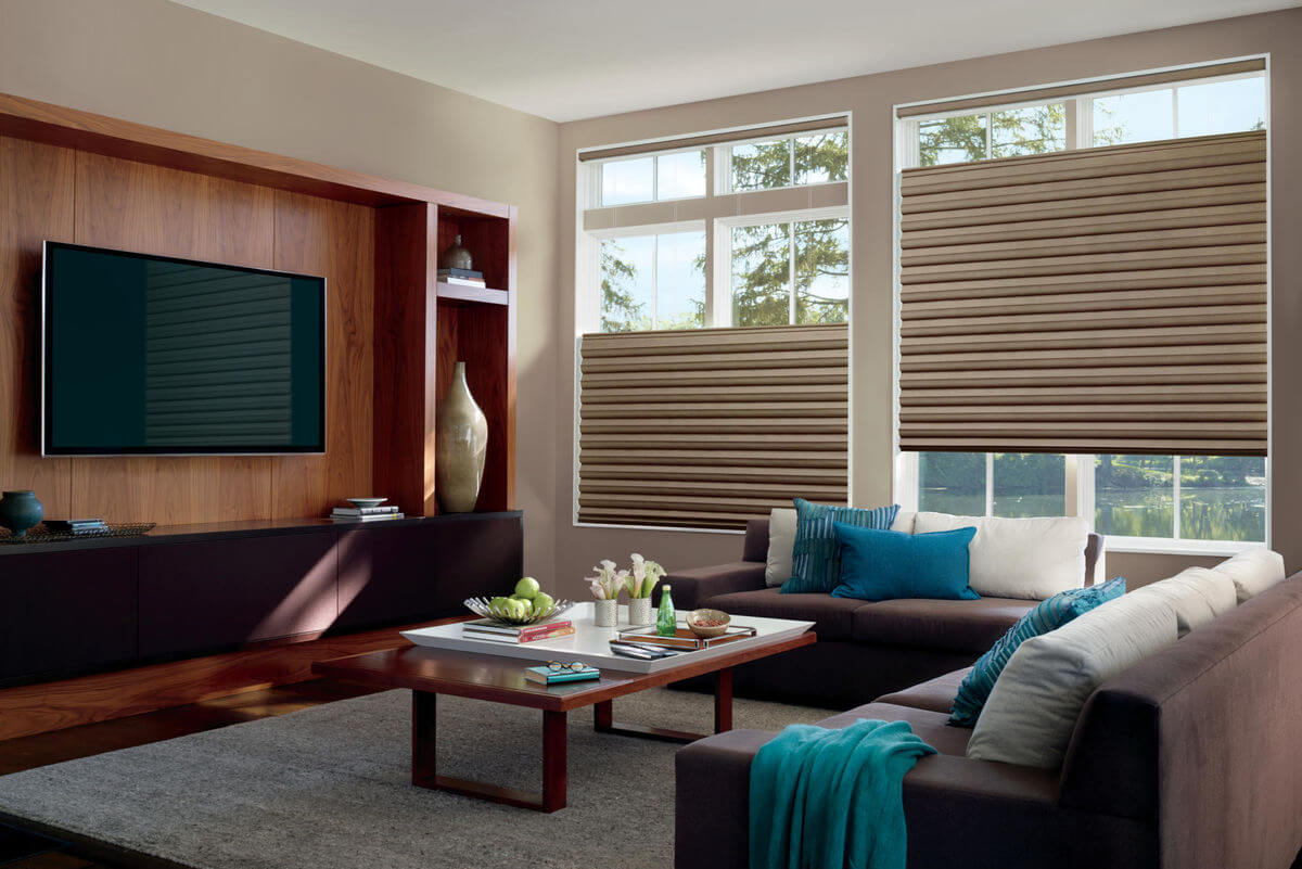 Top down/bottom up shades are a functional option that allows the shade to be raised up from the bottom, or lowered down from the top. Top down/bottom up shades are a functional option that allows the shade to be raised up from the bottom, or lowered down from the top.