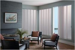 Sliding panels window shades