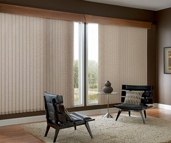 Vertical shop patio blinds