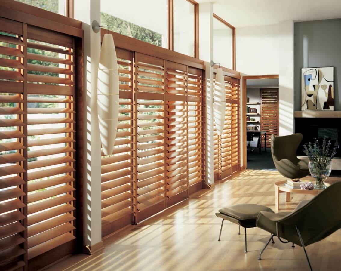 living room shutters