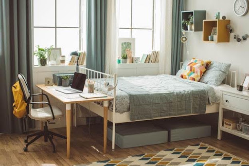 college dorm room