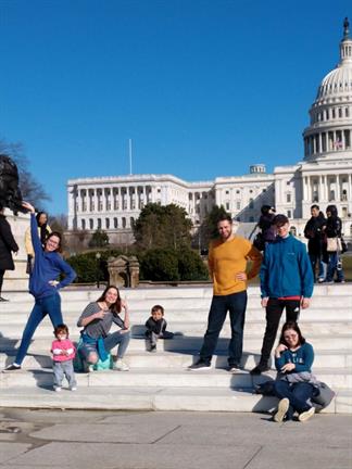 People posing